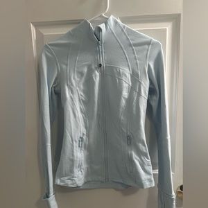 lululemon define jacket light blue